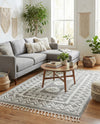 Sahara Chic Collection Area Rug -  Tangier Rectangle Gray  lifestyle 22