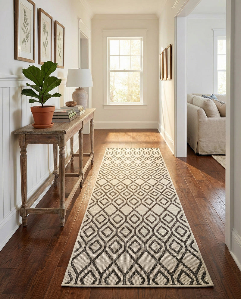 Urban Oasis Rugs Collection Area Rug -  Boulevard (Ivory) Runner Ivory  lifestyle 18