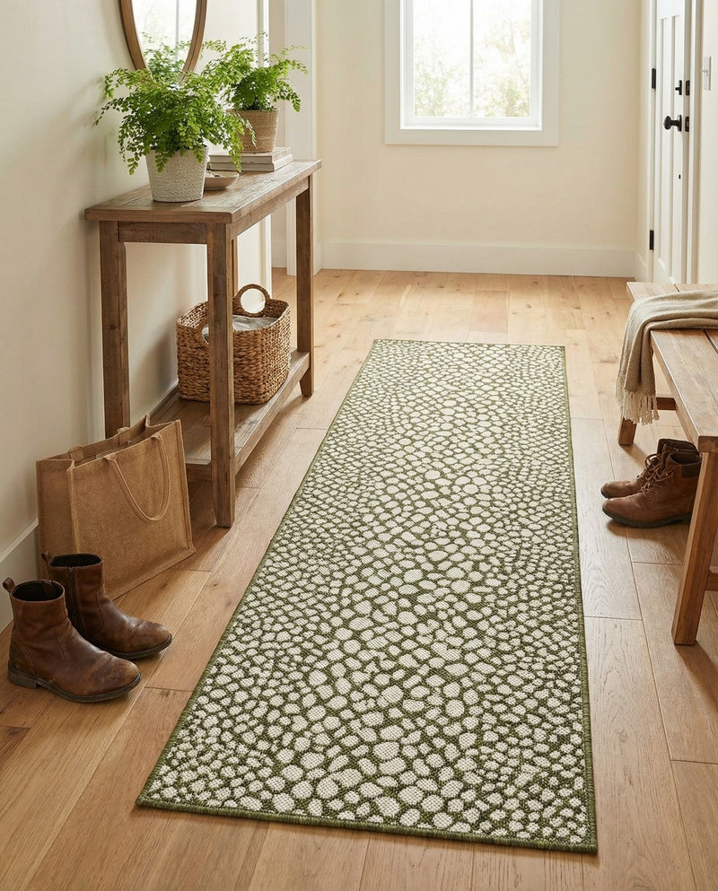 Urban Oasis Rugs Collection Area Rug -  Terrace (Green) Runner Green  lifestyle 56