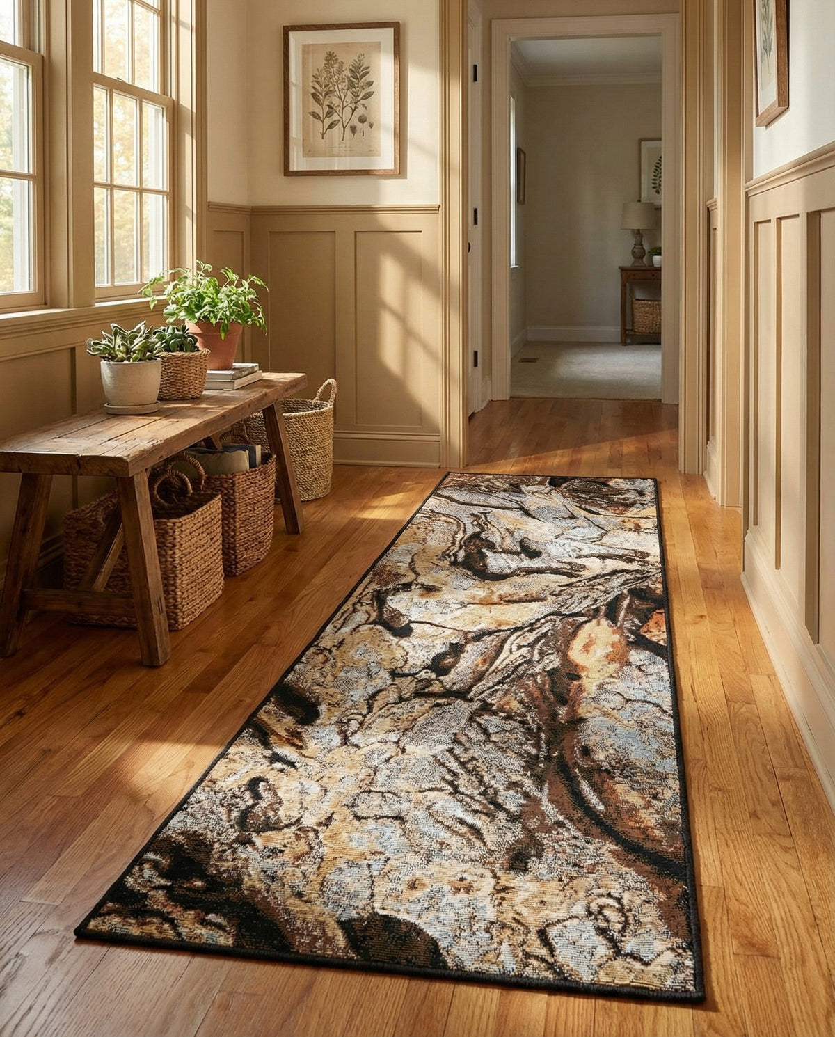 Urban Terrace Collection Area Rug -  Horizon Runner Multi  lifestyle 61