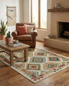 Coastal Terrace Collection Area Rug -  Sandbar Rectangle Ivory  lifestyle 23