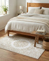 Sanctuary Retreat Collection Area Rug -  Enclave Rectangle Snow White  lifestyle 33