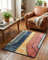 Marrakech Mosaic Collection Area Rug -  Agadir Rectangle Multi  lifestyle 4