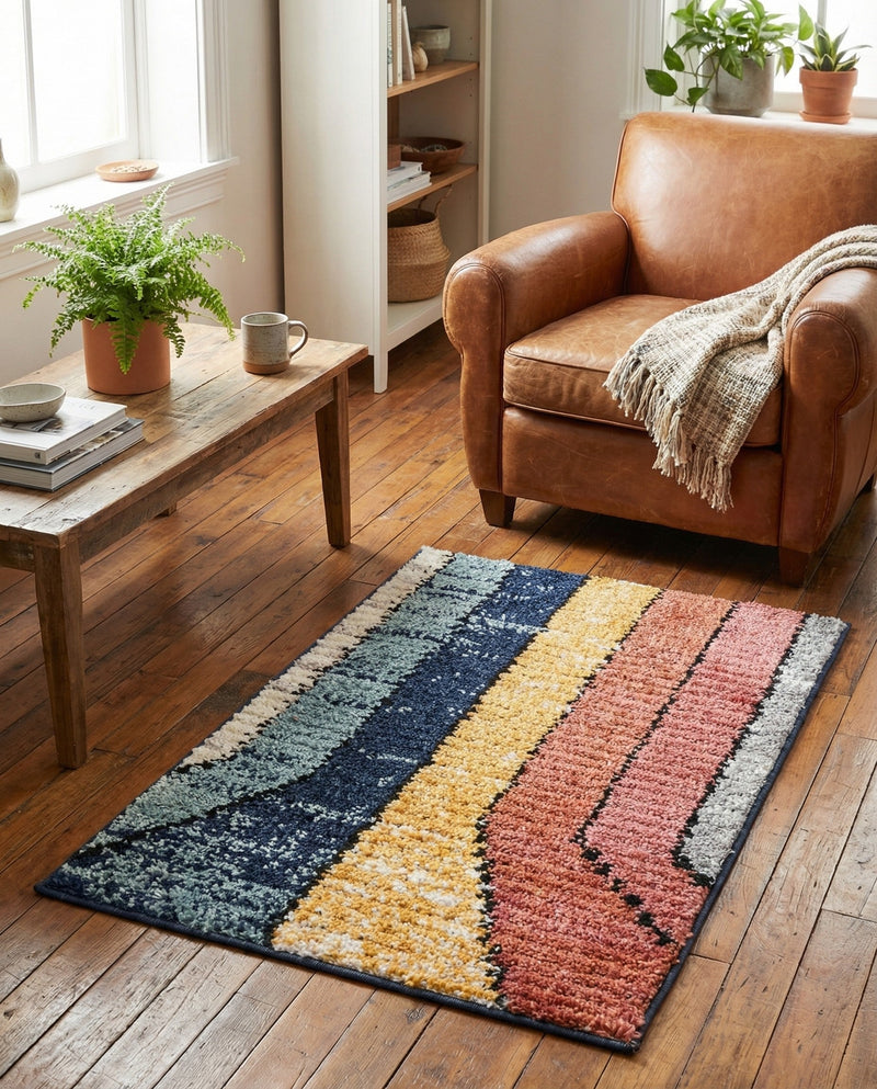 Marrakech Mosaic Collection Area Rug -  Agadir Rectangle Multi  lifestyle 4