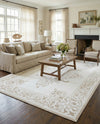 Sanctuary Retreat Collection Area Rug - Haven Rectangle Snow White  lifestyle 26
