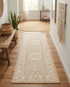 Tribal Terrace Treasures Collection Area Rug -  Incan Isle (Natural) Runner Natural  lifestyle 49