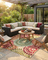 Urban Terrace Collection Area Rug -  Esplanade Rectangle Beige  lifestyle 23