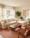 Highland Woven Jute Collection Area Rug - Glenmore (Rust Red) Rectangle Rust Red  lifestyle 10
