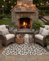 Savannah Escape Collection Area Rug -  Amazon (Light Gray) Hearth Light Gray  lifestyle 34