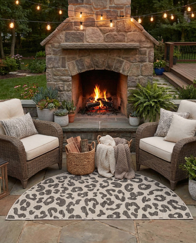 Savannah Escape Collection Area Rug -  Amazon (Light Gray) Hearth Light Gray  lifestyle 34