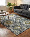 Urban Terrace Collection Area Rug -  Vista Rectangle Blue  lifestyle 3