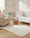 Wonder Tykes Collection Area Rug -  Fable Rectangle Ivory  lifestyle 3