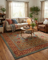 Ottoman Elegance Collection Area Rug -  Cappadocia Rectangle Light Blue  lifestyle 30
