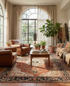 Patio Heritage Collection Area Rug -  Gazebo Rectangle Multi  lifestyle 11