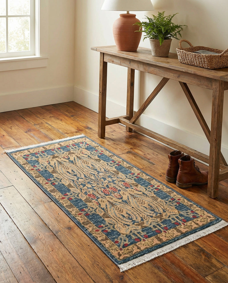Chelsea Elegance Collection Area Rug -  Brompton (Navy Blue) Rectangle Navy Blue  lifestyle 38