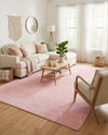 Trellis Mosaic Collection Area Rug - Arborville (Light Pink) Rectangle Light Pink  lifestyle 11