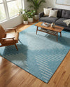Urban Terrace Collection Area Rug -  Chelsea (Light Aqua) Rectangle Light Aqua  lifestyle 19