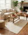 Tribal Terrace Treasures Collection Area Rug -  Incan Isle (Natural) Rectangle Natural  lifestyle 10
