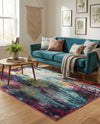 Chromatic Oasis Collection Area Rug -  Oasis Rectangle Multi  lifestyle 3
