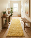Alpine Plush Collection Area Rug -  Cortina (Sun Yellow) Runner Sun Yellow  lifestyle 25