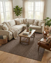 Seaside Serenity Collection Area Rug - Veranda (Light Brown) Rectangle Light Brown  lifestyle 20