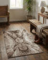 Riviera Elegance Collection Area Rug -  Nice Rectangle Brown  lifestyle 23