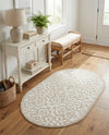 Andes Summit Collection Area Rug -  Pichincha Oval Snow White  lifestyle 57