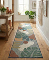 Coastal Terrace Collection Area Rug -  Boardwalk Runner Blue  lifestyle 50