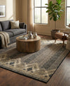 Urban Terrace Collection Area Rug -  Loft Rectangle Charcoal  lifestyle 12