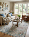 Coastal Haven Collection Area Rug - Seabreeze (Multi) Rectangle Multi  lifestyle 6