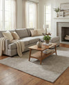 Nordic Loom Geometric Collection Area Rug - Oslo Rectangle Steel gray  lifestyle 20