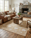 Mesa Oasis Rugs Collection Area Rug - Sundown Rectangle Taupe  lifestyle 25