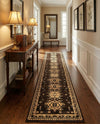 Tabriz Tapestries Collection Area Rug - Azerbaijan (Brown) Runner Brown  lifestyle 46