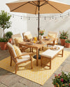 Urban Oasis Rugs Collection Area Rug -  Boulevard (Yellow Ivory) Rectangle Yellow Ivory  lifestyle 4
