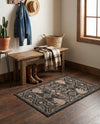 Mesa Oasis Rugs Collection Area Rug - Sundown Rectangle Black  lifestyle 30