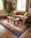 Heritage Elegance Collection Area Rug -  Winterthur (Pink) Rectangle Pink  lifestyle 9