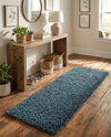 Alpine Plush Collection Area Rug -  Cortina (Marine Blue) Runner Marine Blue  lifestyle 18