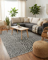 Urban Oasis Rugs Collection Area Rug -  Terrace (Black) Rectangle Black  lifestyle 25