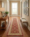 Jaipur Elegance Collection Area Rug -  Nahargarh (Red) Runner Red  lifestyle 68