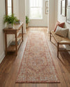 Patio Heritage Collection Area Rug -  Augusta (Rust Red) Runner Rust Red  lifestyle 56