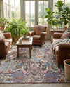 Heritage Elegance Collection Area Rug -  Louvre Rectangle Multi  lifestyle 12