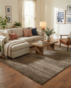 Studio Haven Collection Area Rug -  Gallery (Brown) Rectangle Brown  lifestyle 25