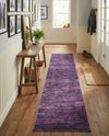 Sahara Essence Collection Area Rug - Oasis (Purple) Runner Purple  lifestyle 72