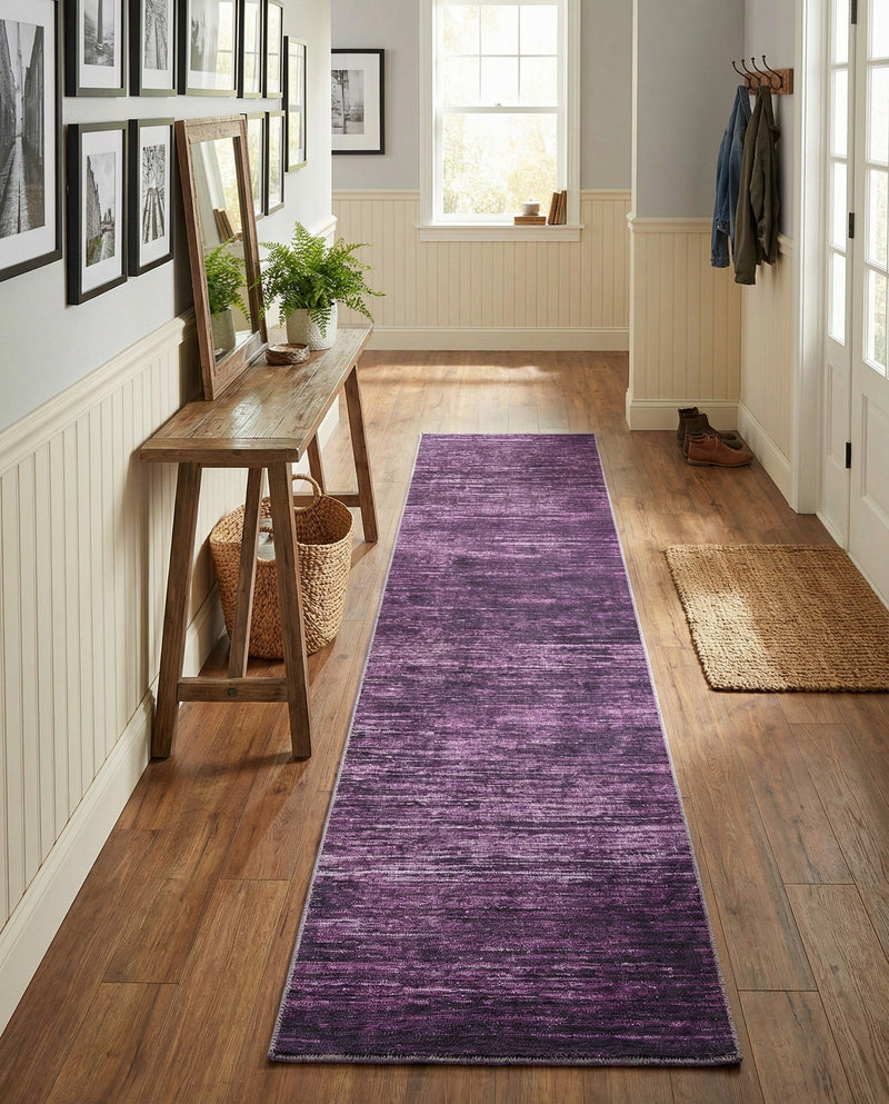 Sahara Essence Collection Area Rug - Oasis (Purple) Runner Purple  lifestyle 72