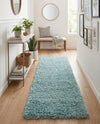 Alpine Plush Collection Area Rug -  Cortina (Aqua) Runner Aqua  lifestyle 35