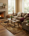 Bistro Lounge Collection Area Rug -  Affogato Rectangle Beige  lifestyle 22
