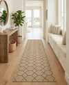 Sahara Sands Collection Area Rug -  Faiyum Runner Natural  lifestyle 40