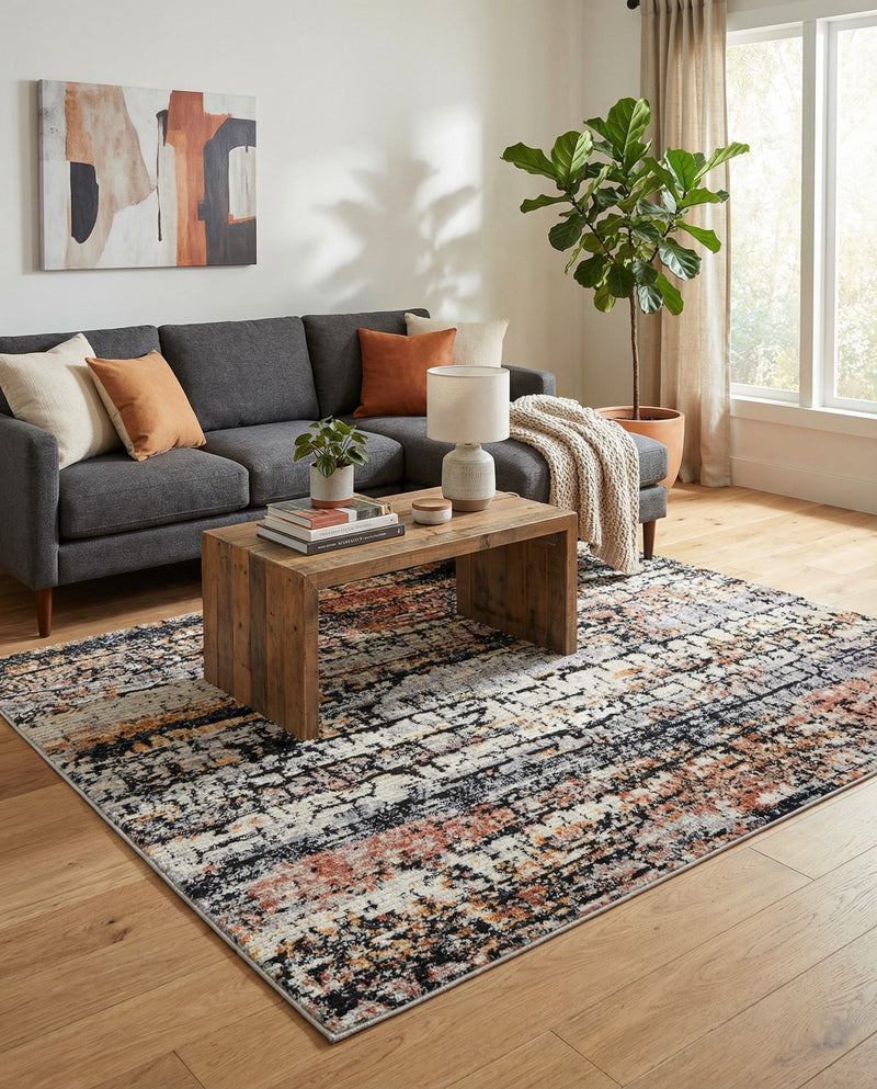 Santa Fe Trails Collection Area Rug -  Chaparral Rectangle Multi  lifestyle 24