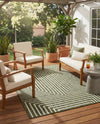 Urban Terrace Collection Area Rug -  Astoria (Green) Rectangle Green  lifestyle 5