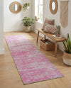 Sahara Essence Collection Area Rug - Oasis (Pink) Runner Pink  lifestyle 55
